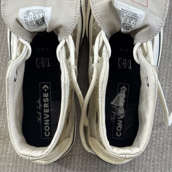 Converse Chuck 70 Utility Hybrid High String Tan Beige Men 5.5 / Women 7.5 - Picture 11 of 11